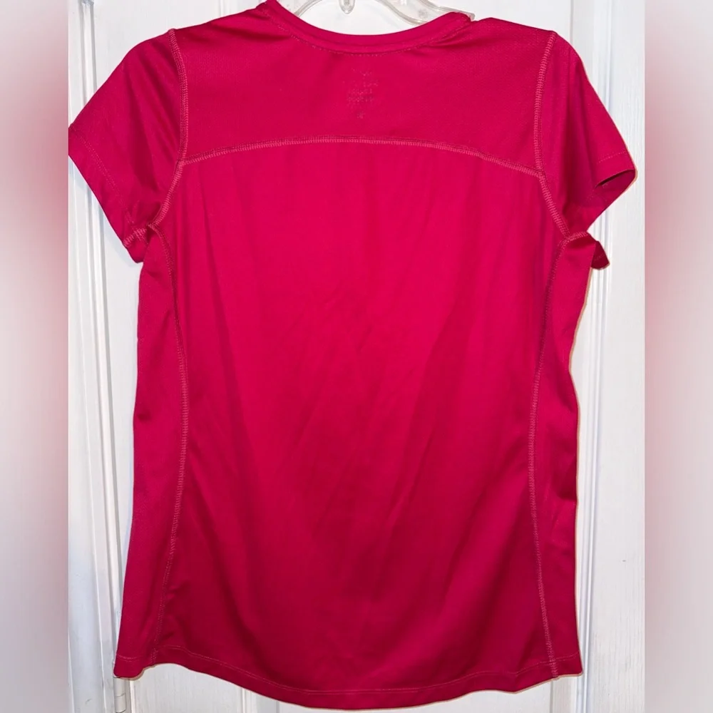 Nike Dri-FIT Athletic Top Red Performance Tee Size L